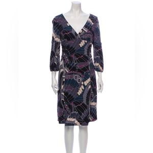 Karen Millen knee length dress with 3/4 sleeves